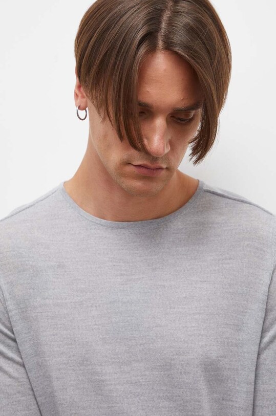 Vlnený sveter Drykorn sivá 48867.420003