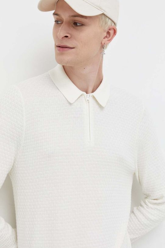 Hollister Co. sweter beżowy KI320.3036.178