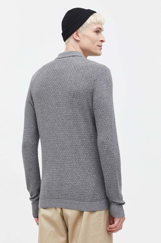 Odzież Hollister Co. sweter KI320.3038.122 szary
