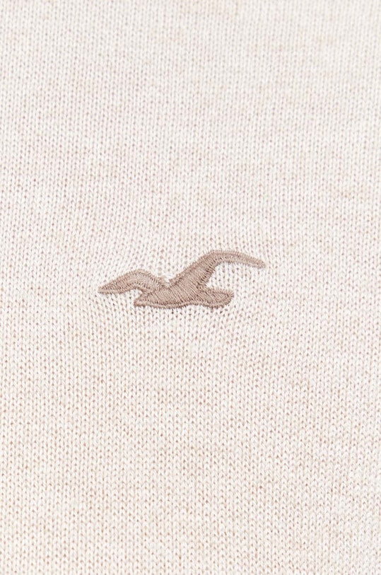 Hollister Co. sweter KI320.3039.178 beżowy