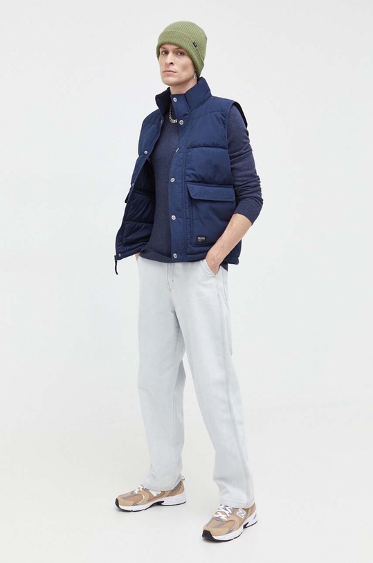 Hollister Co. sweter KI320.3039.202 granatowy AW23