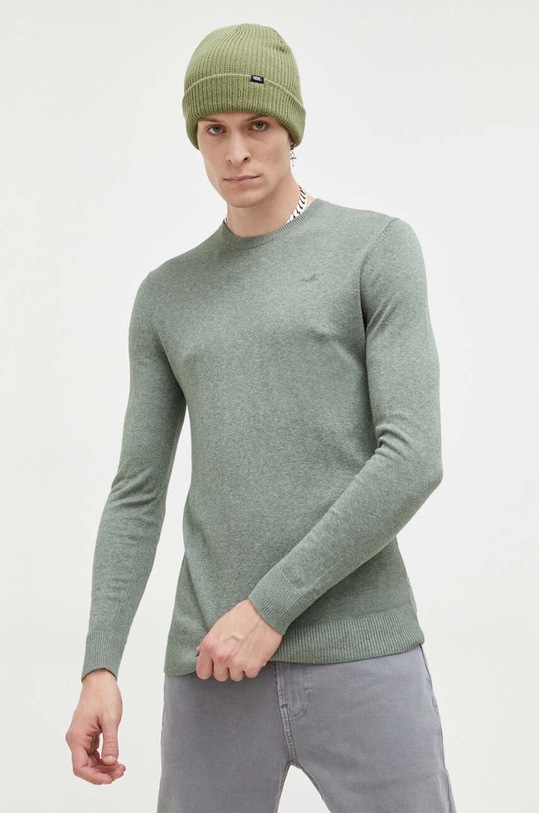 Hollister Co. sweter pozostałe zielony KI320.3039.312