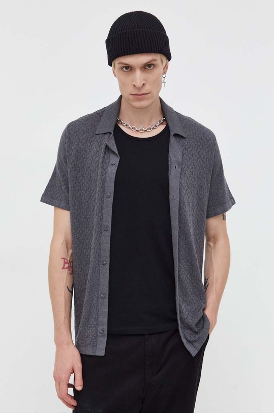 Hollister Co. koszula regular szary KI320.3040.902