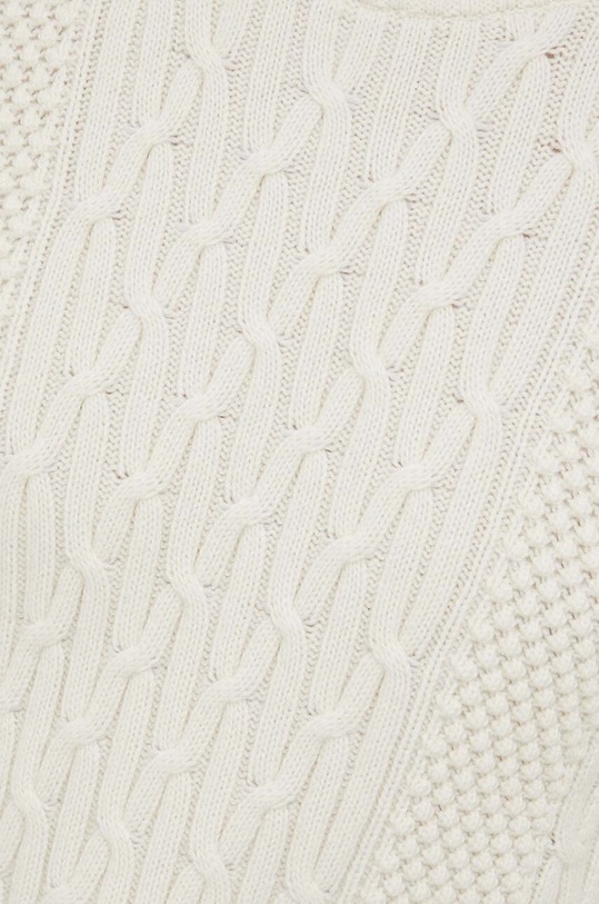 Πουλόβερ με προσθήκη μαλλιού Michael Kors CF3608J74X μπεζ