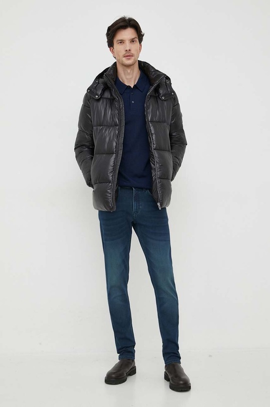 Michael Kors pulover de lana CF260727AP bleumarin AW23