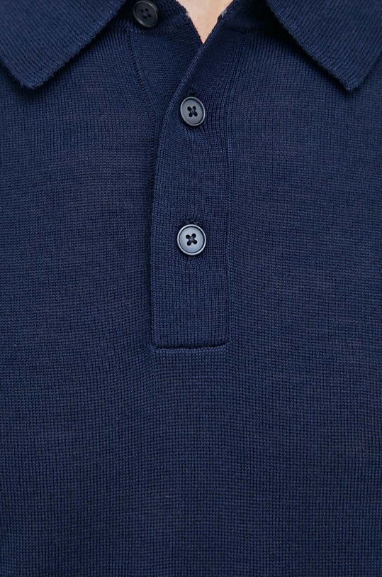 Michael Kors pulover de lana CF260727AP bleumarin