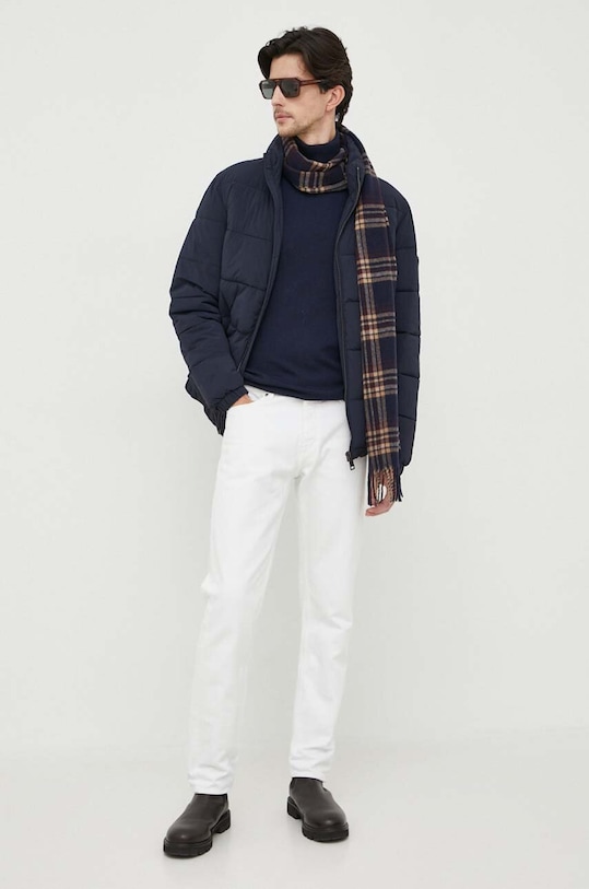 Ένα πουλόβερ σε μείγμα μεταξιού Guess M3BR10.Z3052 σκούρο μπλε AW23