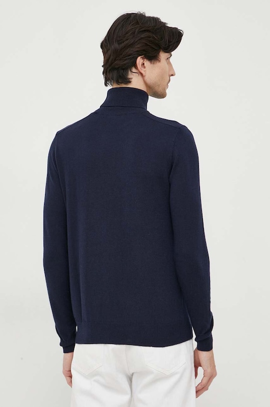 Ρούχα Ένα πουλόβερ σε μείγμα μεταξιού Guess M3BR10.Z3052 σκούρο μπλε
