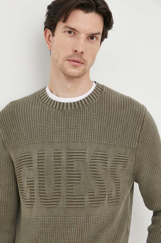 Πουλόβερ Guess πράσινο M3BR20.Z2BB0