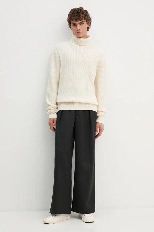 Вовняний светр Les Deux LDM310047 бежевий AW24