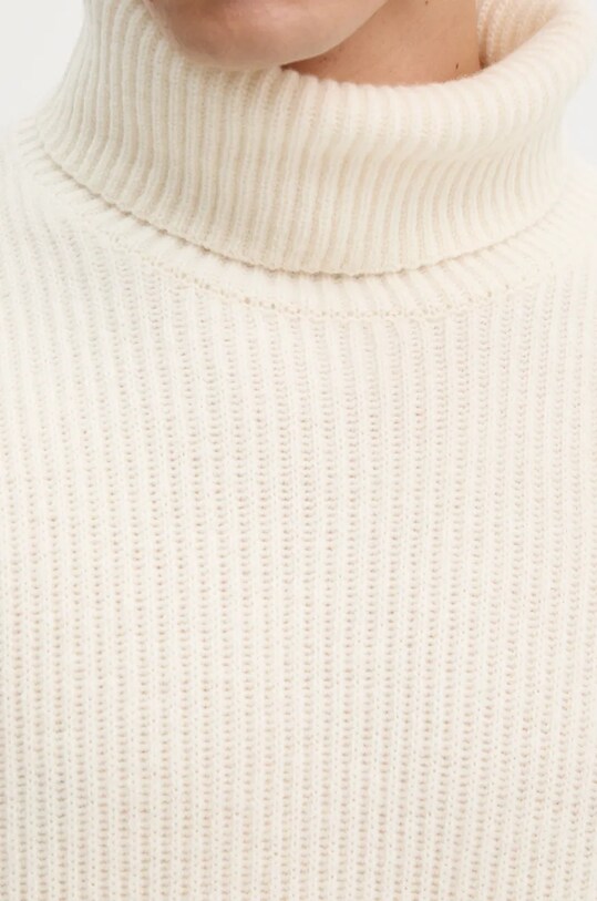 Вовняний светр Les Deux LDM310047 бежевий