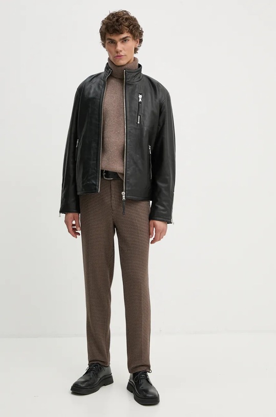 Vlněný svetr Les Deux LDM310047 béžová AW24