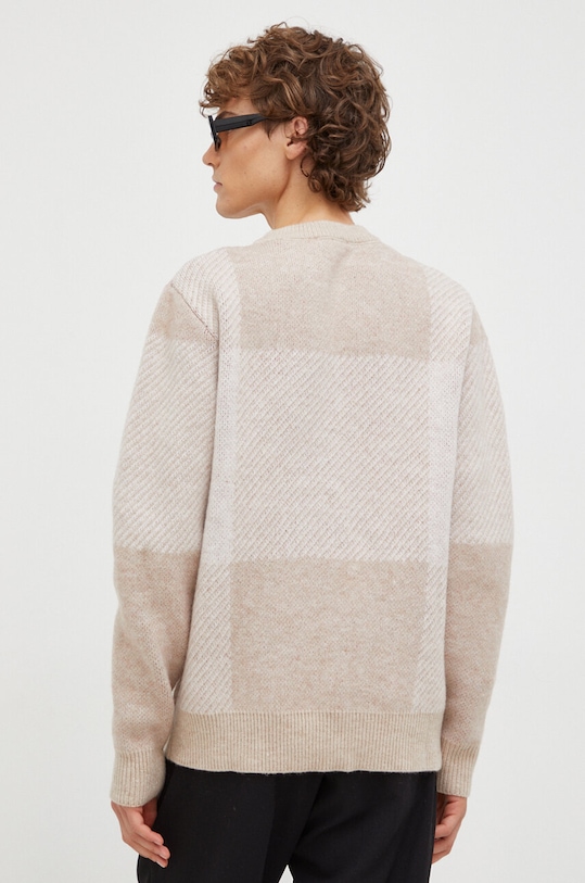 Îmbrăcăminte Les Deux pulover din amestec de lana LDM310067 bej