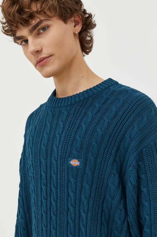 Pamučni pulover Dickies mornarsko plava DK0A4YMBF971