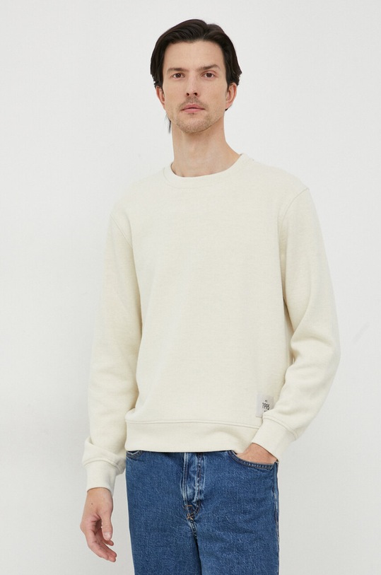 Liu Jo pulover grosime medie bej M223P203CREWSOFT