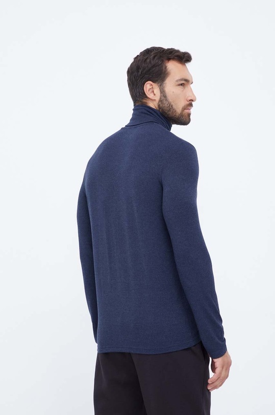 Odzież Emporio Armani Underwear longsleeve lounge 112066.3F584 granatowy