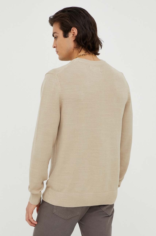 Odzież Marc O'Polo sweter bawełniany 328502360124 beżowy