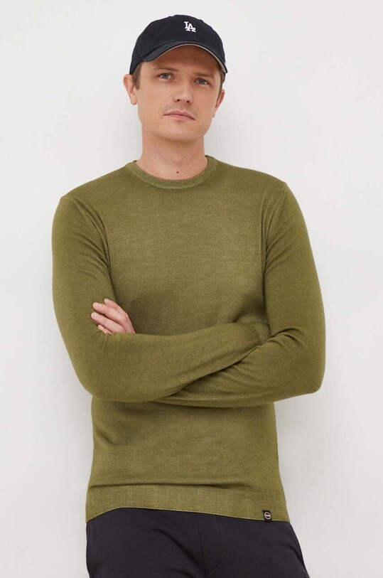 Colmar pulover de lana subtiri verde 4467T.8WZ