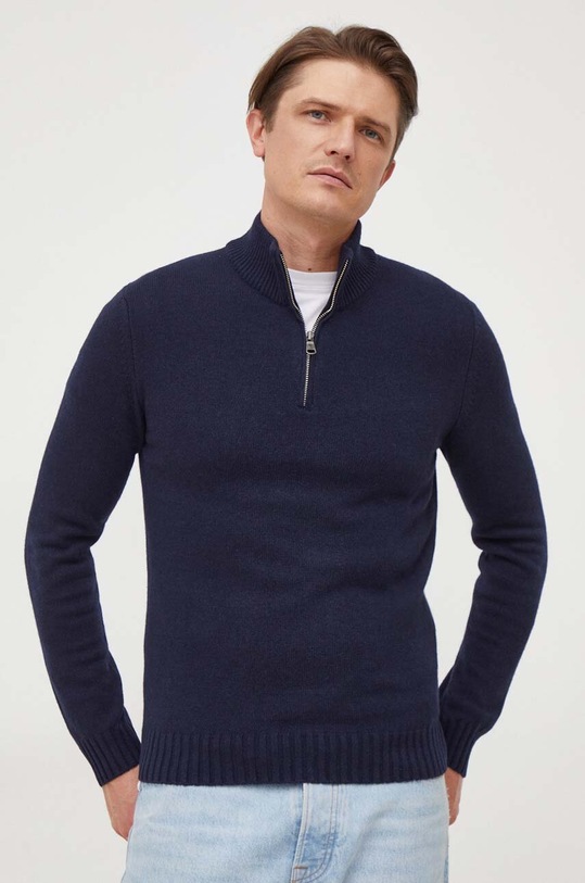 Colmar sweter wełniany granatowy 4472.9PY