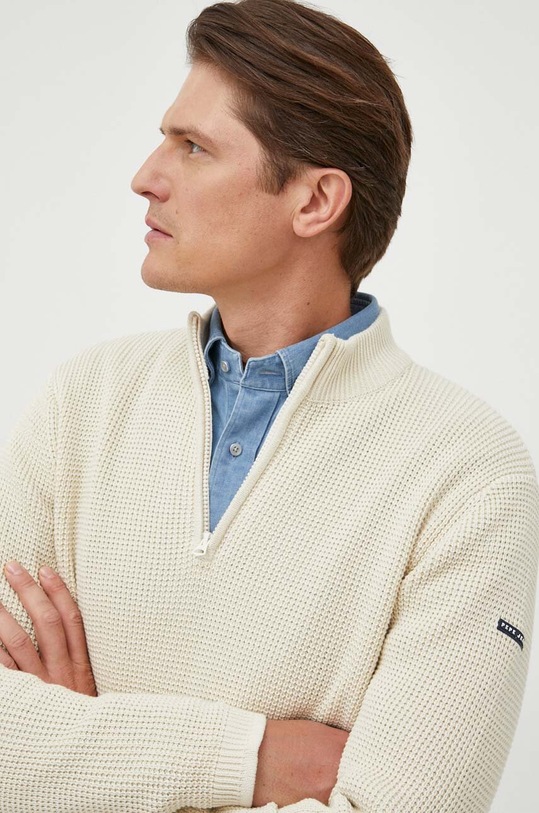 Pepe Jeans pamut pulóver Dean pamut bézs PM702389.804