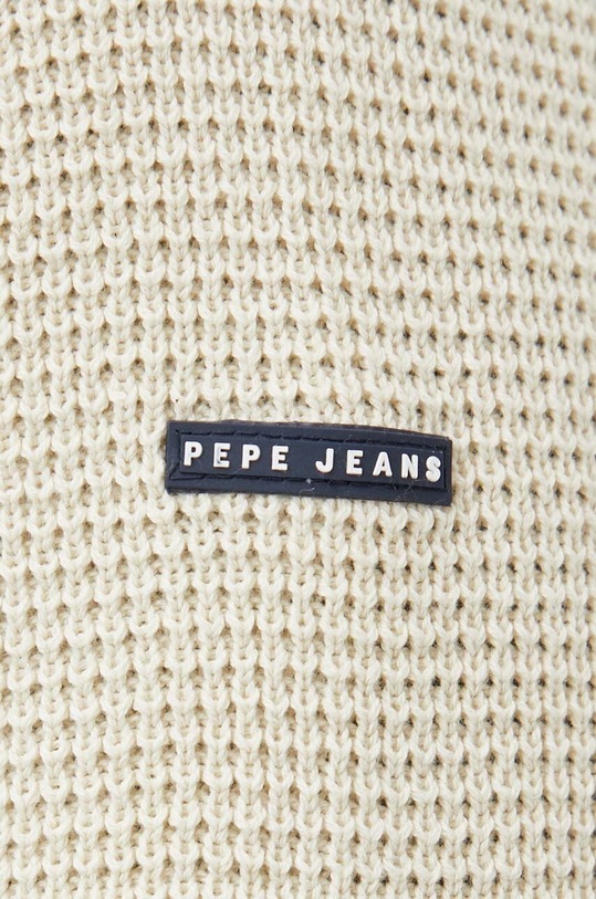 Pepe Jeans pamut pulóver Dean PM702389.804 bézs