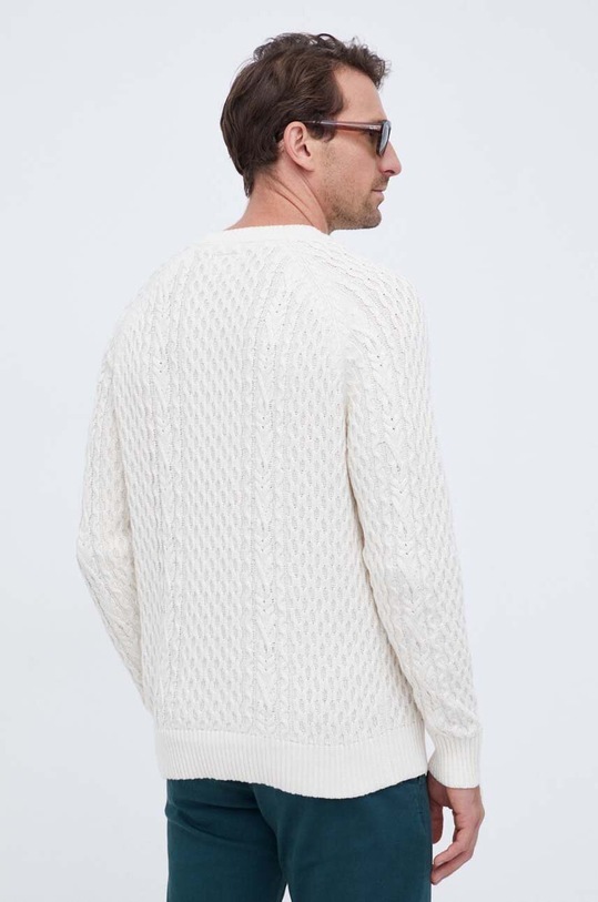 Odzież Pepe Jeans sweter bawełniany PM702378.803 beżowy