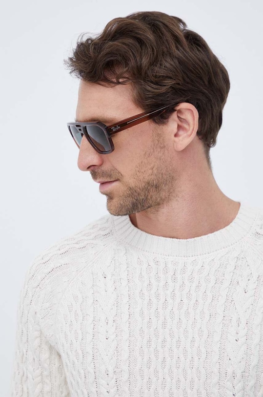 Pepe Jeans sweter bawełniany beżowy PM702378.803