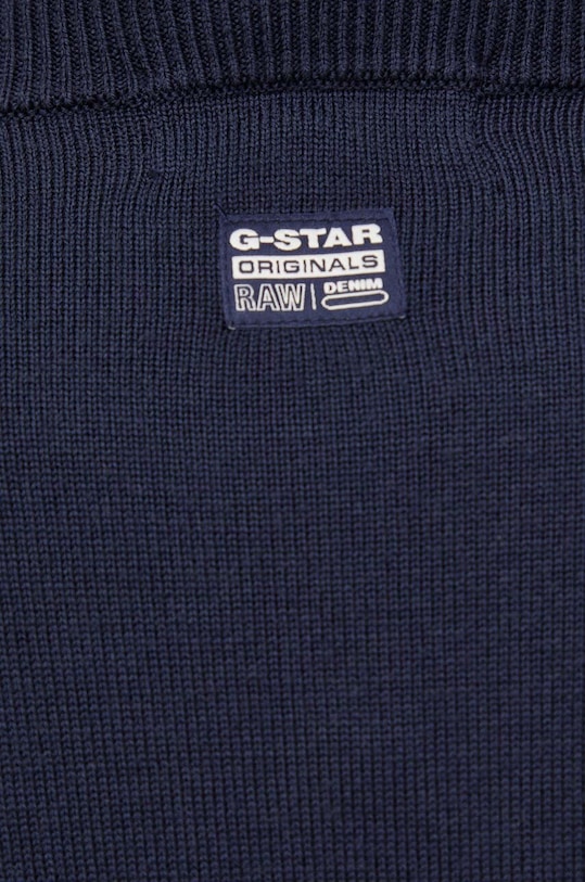 Vlněný svetr G-Star D21931.B692 námořnická modř