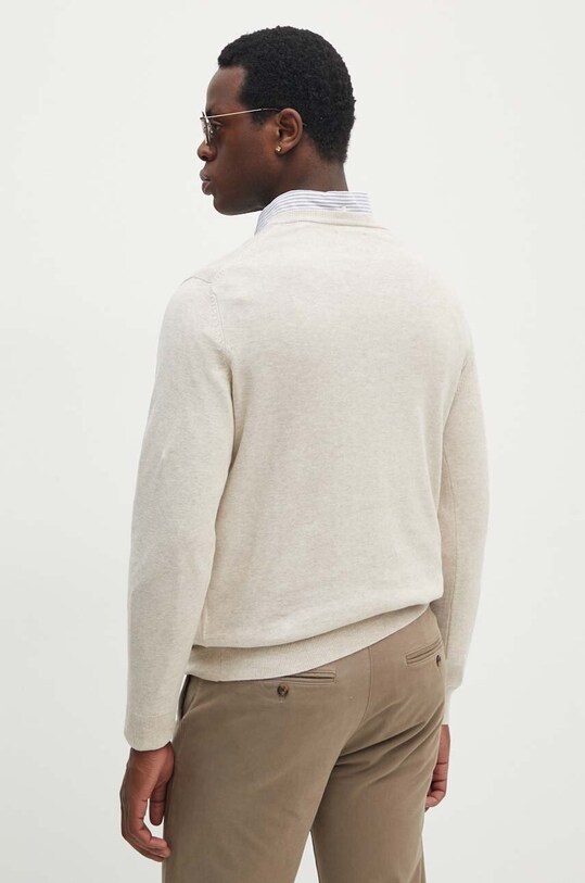 Odzież Gant sweter bawełniany 8030562 beżowy