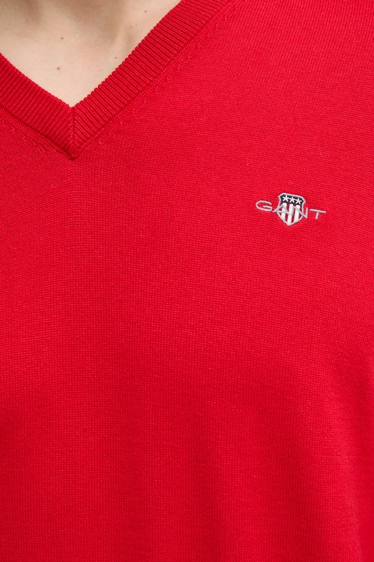 Gant pulover de bumbac 8030562 rosu