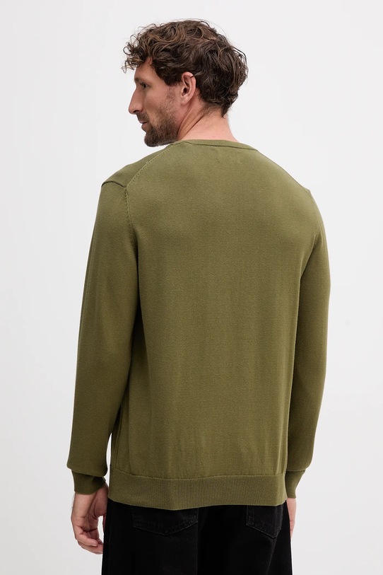 Odzież Gant sweter bawełniany 8030562 zielony