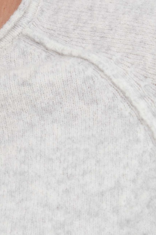 American Vintage sweter z domieszką wełny MDAM18AH23 szary