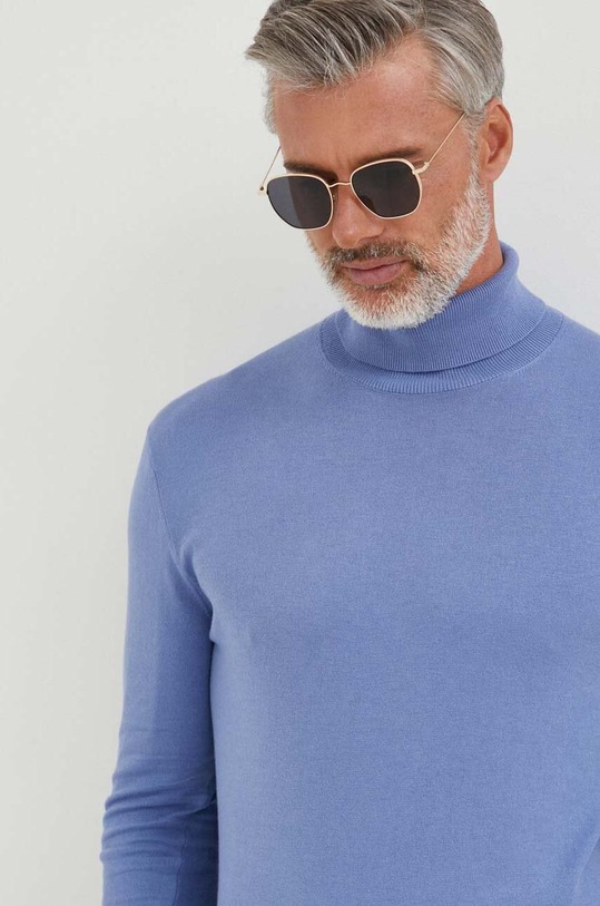 United Colors of Benetton sweter pozostałe niebieski 10CVU2519.05N