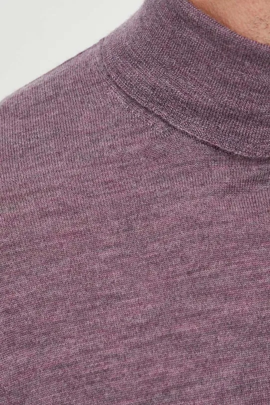 United Colors of Benetton maglione in lana 11AHU2010.6A1 violetto