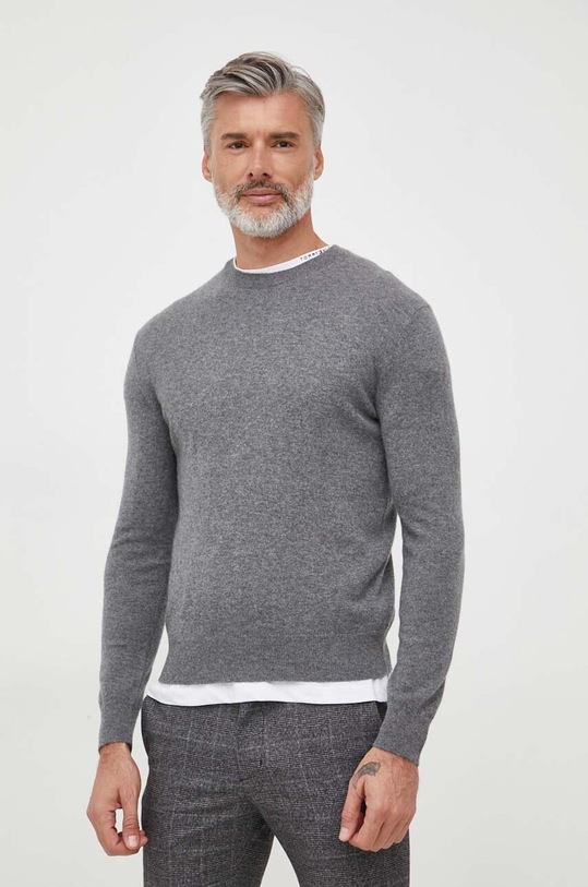 United Colors of Benetton pulover de casmir subtiri gri 10K1U105S.507