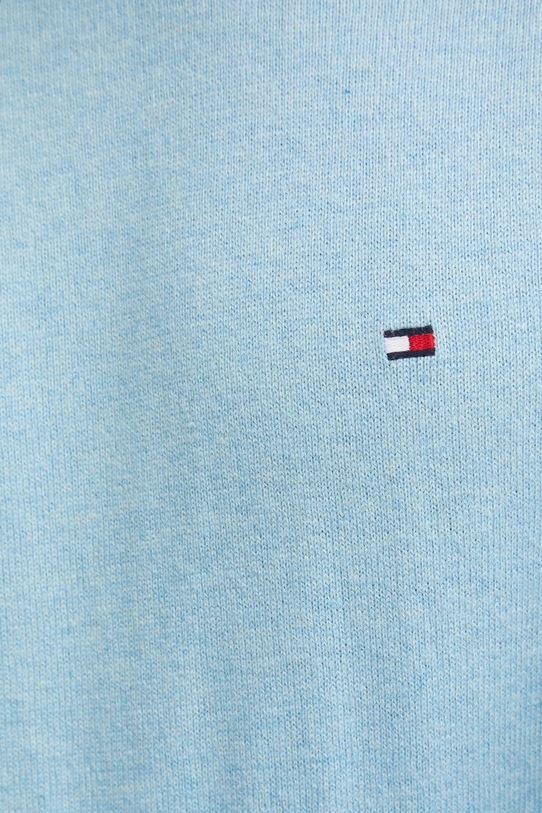 Sveter s prímesou kašmíru Tommy Hilfiger MW0MW28046 modrá
