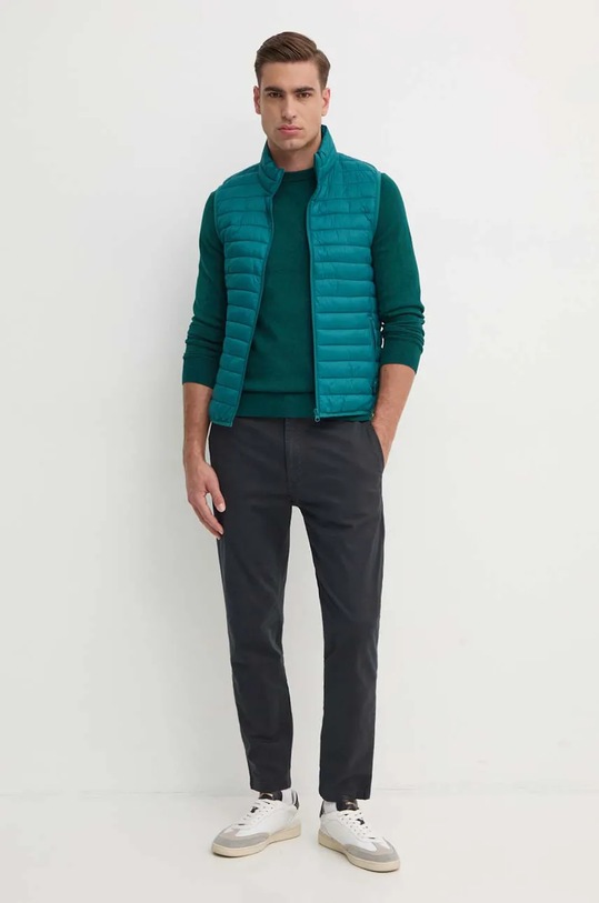 Tommy Hilfiger maglione con aggiunta di cachemire MW0MW28046 verde AW25