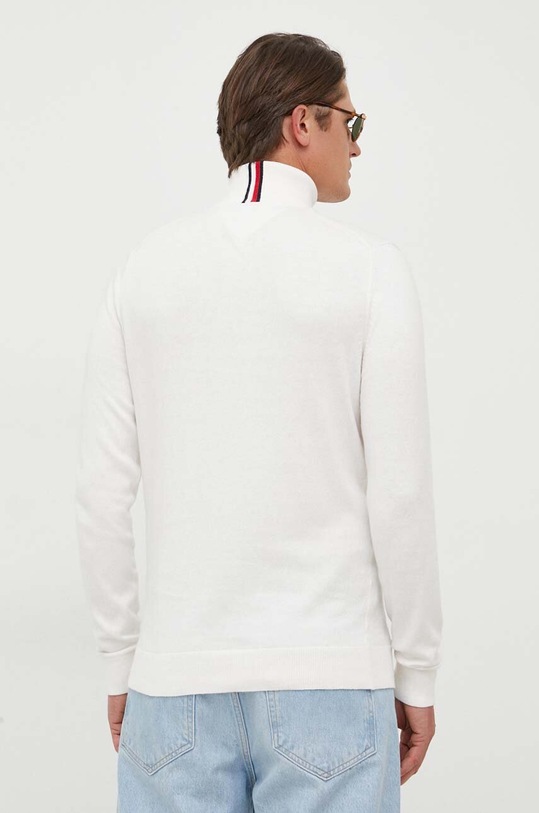 Odzież Tommy Hilfiger sweter z domieszką kaszmiru MW0MW28048 biały