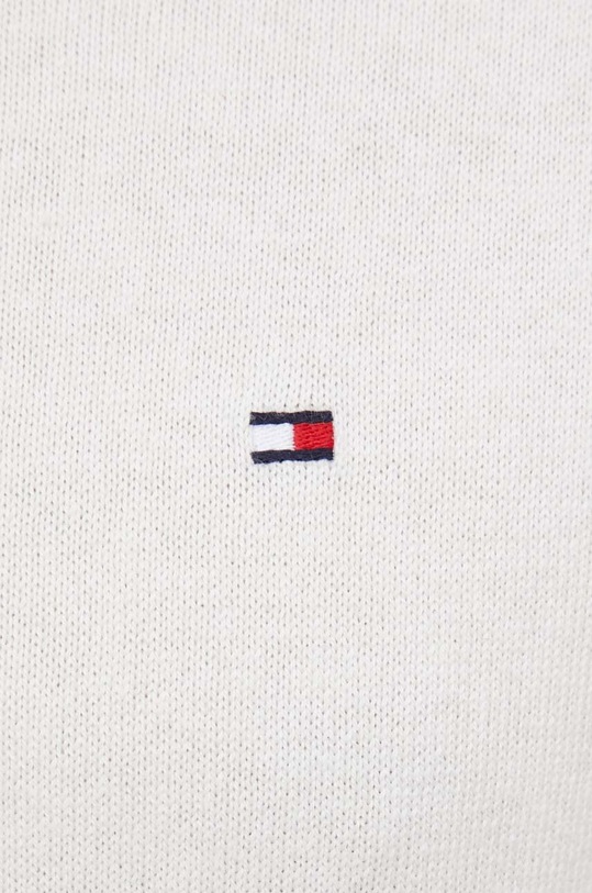 Tommy Hilfiger sweter z domieszką kaszmiru MW0MW28048 biały