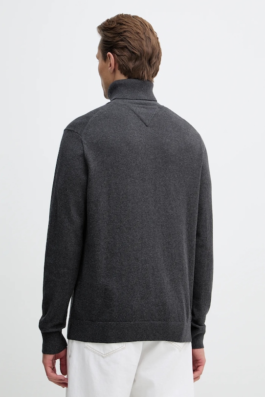 Odzież Tommy Hilfiger sweter z domieszką kaszmiru MW0MW28048 szary