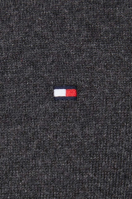 Svetr s příměsí kašmíru Tommy Hilfiger MW0MW28048 šedá