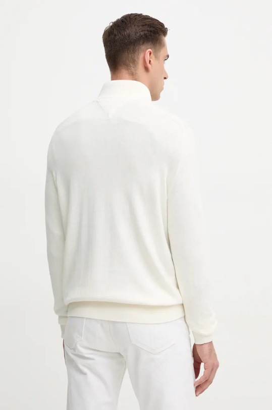 Oblečení Svetr s příměsí kašmíru Tommy Hilfiger MW0MW28049 béžová