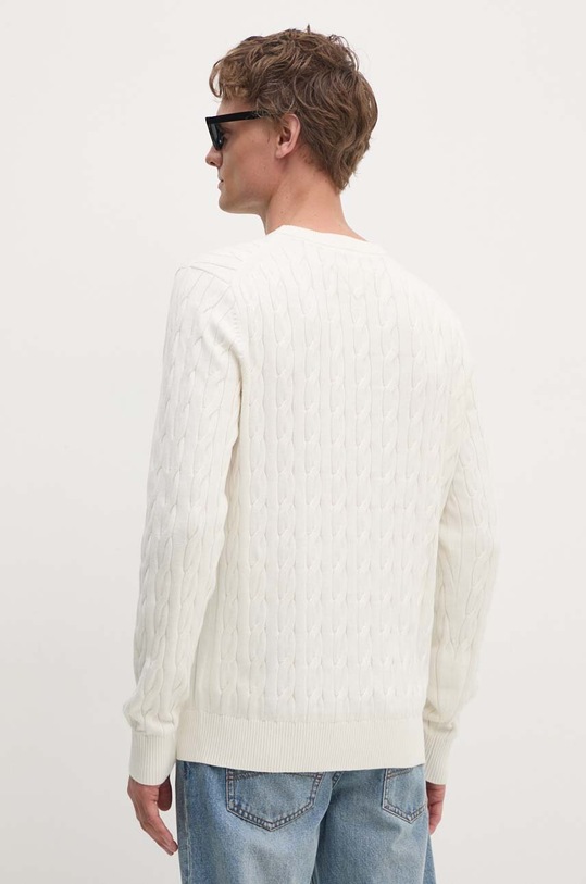 Oblečenie Bavlnený sveter Tommy Hilfiger MW0MW33132 béžová