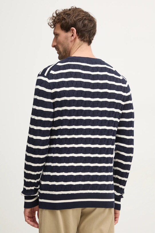Одяг Бавовняний светр Tommy Hilfiger MW0MW33132 темно-синій