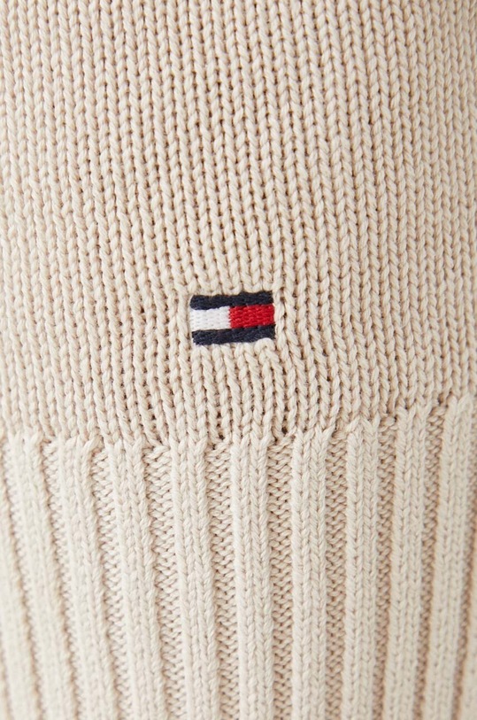Tommy Hilfiger pulover de bumbac MW0MW33134 bej