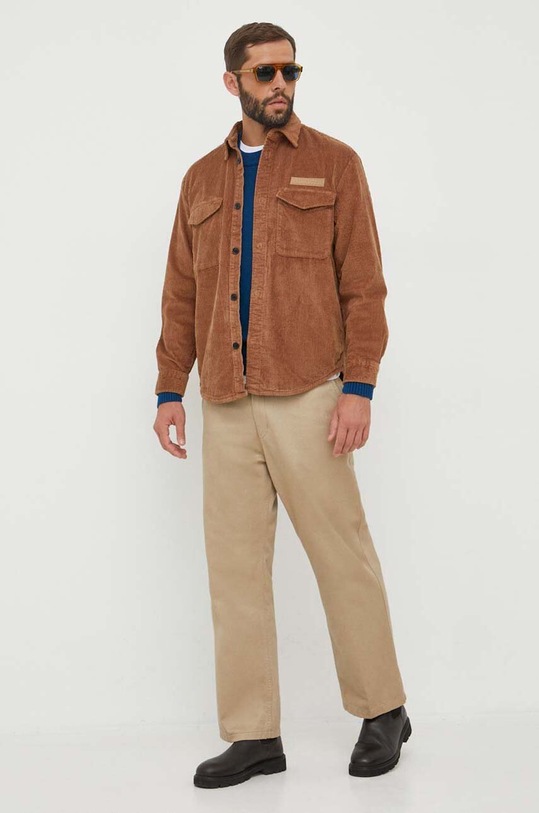 Tommy Hilfiger sweter bawełniany MW0MW33134 niebieski AW23