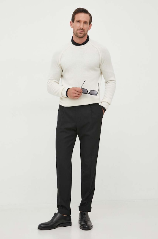 BOSS pulover de casmir 50500668 bej AW23