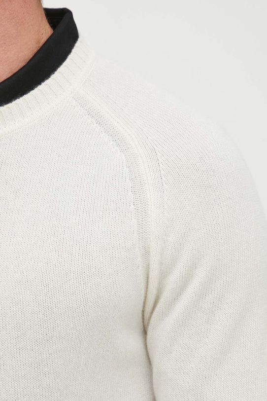 BOSS sweter kaszmirowy 50500668 beżowy