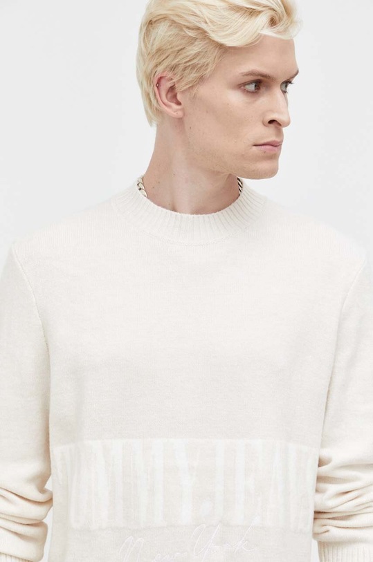 Svetr Tommy Jeans béžová DM0DM17774