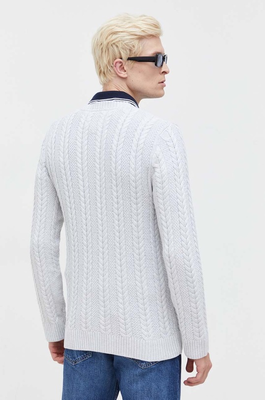 Oblečení Bavlněný svetr Tommy Jeans DM0DM15059 šedá